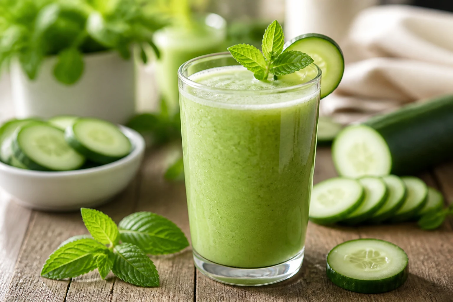 Jus de concombre : bienfaits réels et comment le préparer
