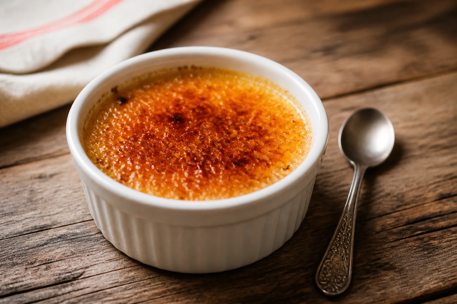 La crème brûlée de nos grand-mères : recette classique