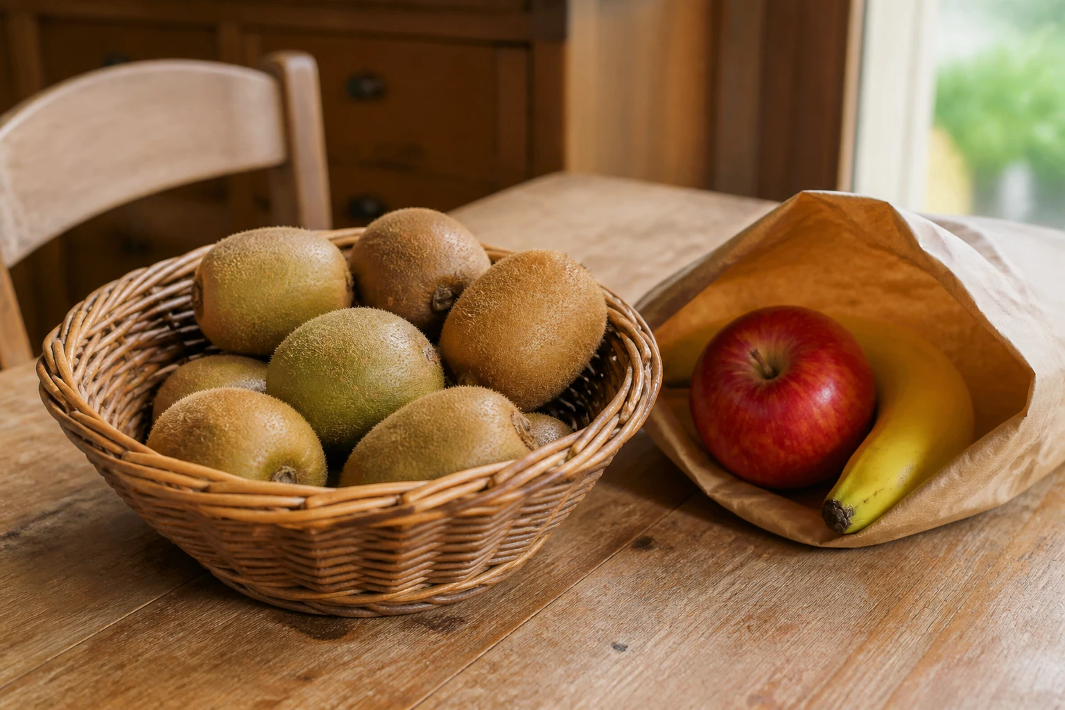 Comment faire mûrir des kiwis : mon protocole testé