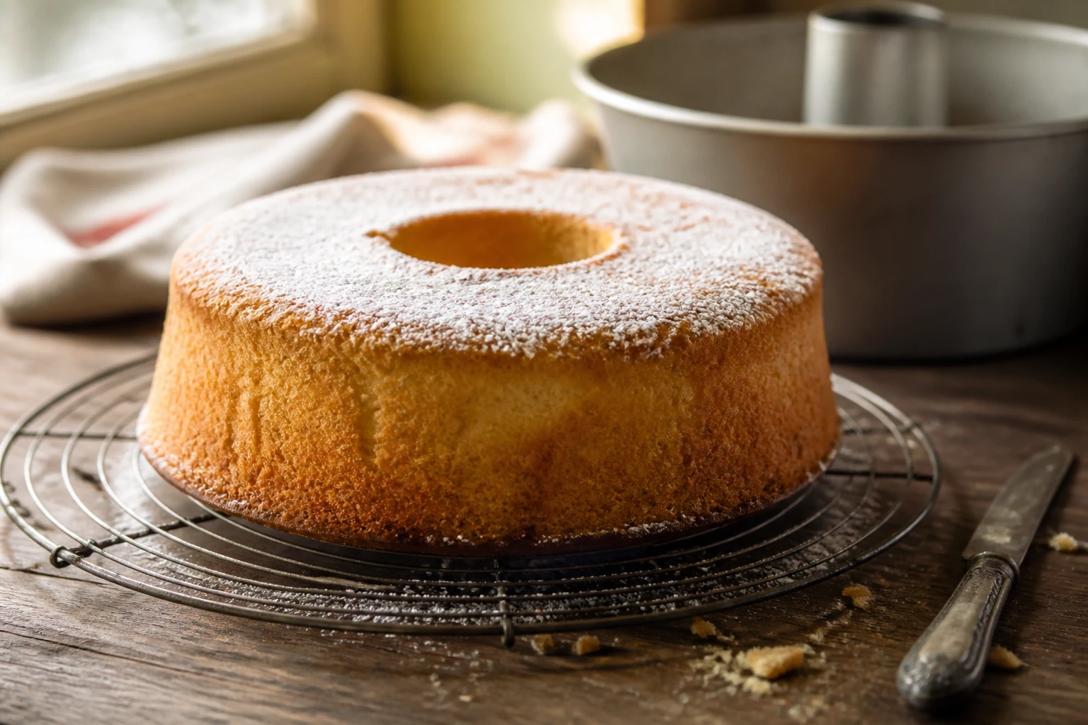 Le gâteau de Savoie de ma grand-mère, léger comme autrefois