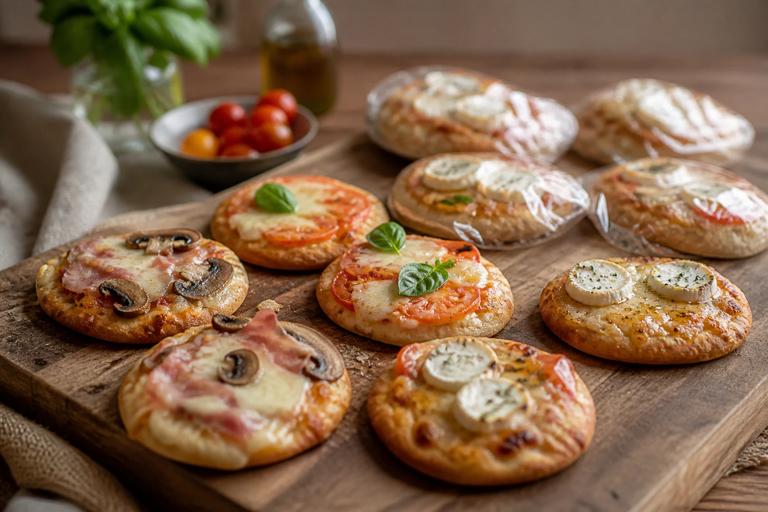 Mini pizza apéro à congeler : la méthode qui marche vraiment
